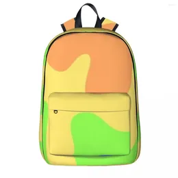 Backpack Drippy LGBTQ Pride Waterproof Student School Bag Laptop Rucksack Travel Large Capacity Bookbag