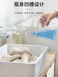 Storage Bottles Laundry Detergent Replacement Bottle Large Capacity Transparent Cosmetic Lotion Shampoo Body Wash