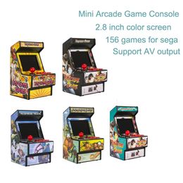 Retro Mini Arcade Playable Machine 156 Games for Sega 2.8 Inch Color Display Portable Handheld Game Console Support AV Output 240327