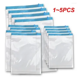 Storage Bags 1-5PCS Travel Compression Vacuum Packing Roll Up Space Saver For Luggage Essentials