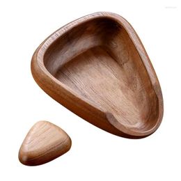 Tea Trays Wooden Coffee Bean Bowl Dosing Cup Leaves Measuring Container Espresso Accessories For Shops Home Bar