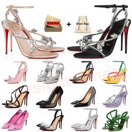 2024 Pumps Red Bottoms Heels Designer Womens Dress Shoes Loafers Big Size Stiletto Peep-toes Sandals Luxurys Bottoms High Heel Hot Chick Sneakers Rubber With Box