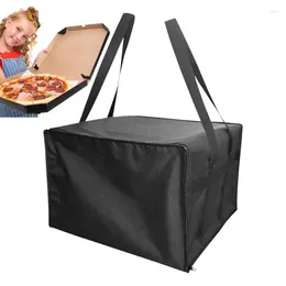 Dinnerware Insulation Pizza Delivery Bag Folding Cooler Thermal Picnic Supplies Large Lunch Bags For Women Men Reusable