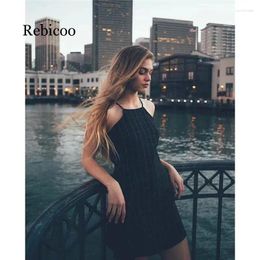 Casual Dresses European And American Style Ladies Sling Plaid Dress Fashion Retro Fresh Lovely Party A Word Group Sweater