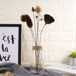 Decorative Flowers Mini Lotus Dried Plant DIY Crafting Accessories Floral Bouquet Natural Plants Flower