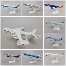 Aircraft Modle 20cm Alloy Metal Russian Lufthansa Korean Singapore KLM France USA PAN AM B747 A380 B787 MD-11 Aeroplane Model Plane Aircraft YQ240401