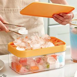 Baking Moulds Round Tray With Storage Box Creative Quick Release Moulds Party Bar Kitchen Square Container Cold Drink Set