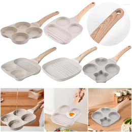 Pans Stone Omelette Pan Suitable For Gas Stove And Induction Cooker Nonstick Egg Frying Breakfast