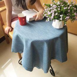 Table Cloth Circular Square Custom Coffee Minimalist Rural Dining Tablecloth Background