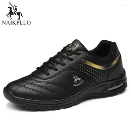 Casual Shoes NAIKPLLO Fashion Men Sneakers Outdoor Non-slip Breathable Zapatillas Hombre High Quality Lace-up Tennis For