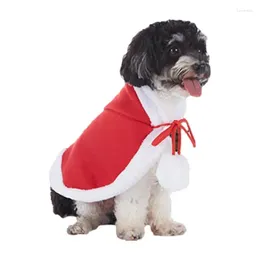 Dog Apparel Christmas Pet Cape Costume For Cat Breathable Outfits Puppy Pets Small