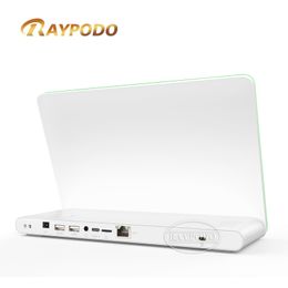 Raypodo 8 inç 10.1 inç L şekilli RK3128 Siyah veya Beyaz Renkli Dört Yan Işık Çubuğu ile Android Tablet