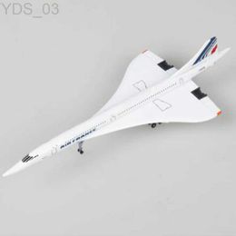 Aircraft Modle 15CM 1 400 Concorde Air France 1976-2003 Airline Model Alloy Collectible Display Toy Airplane Model Collection Kids Children YQ240401