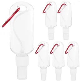 Storage Bottles Travel Plastic Chain Bottle Hook Spray Squeeze For Liquids Cosmetics Containers