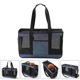 Cat Carriers Pet Out Bag Travel Outdoor Container Portable Pouch Cage Carrier Grid Breathable