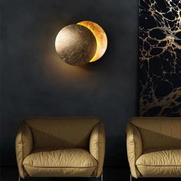 Wall Lamp Lights For Solar And R Eclipses Bedside Bedroom Corridor Staircase Background Designer Art