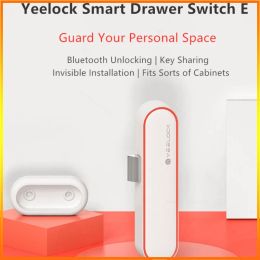 Control YEELOCK Smart Drawer Cabinet Lock Keyless Wireless APP Bluetooth Unlock AntiTheft Child Safety File Security For Home Office