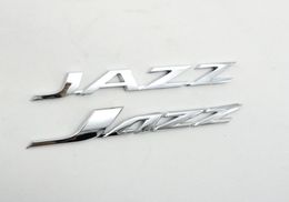 Chrome Sticker Badge Car Rear Gate Nameplate Decal For Honda Jazz Emblem Tailgate Badge Logo 200820192856176