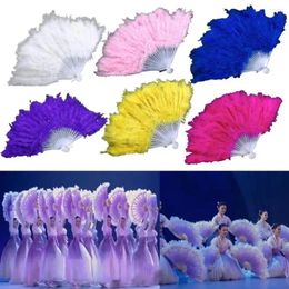 Decorative Figurines Unique Handheld Fan Long-lasting Dance Fine Texture Vintage Female Hand Show Props