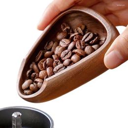 Tea Trays Coffee Bean Dosing Cup Tray Espresso Separator Wooden Vessel Spoon Shovel Display Bar Accessories