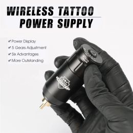 Machine 2023 New Wireless Tattoo Power Supply Mini Power Device Rca Rechargable Battery for Tattoo Hine Rotary Pen Tattoo Accessory
