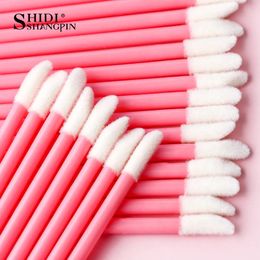 500/1000pcs Disposable Make Up Lip Brush Lipstick Gloss Wands Applicator Makeups Lip Brushes Extension Cosmetic Beauty Tools 240314