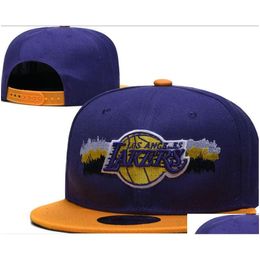 Ball Caps Fashion Mens Designer Lakers Hat Womens 22-23 Champions Baseball Cap 2023 Finals Uni Sun Bone Embroidery Wholesale Snapback Dhhxb