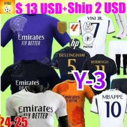 Real BELLINGHAM MaDRIdS Soccer Jerseys 23 24 25 VINI JR Football Shirts MBAPPE MARCELO MADRID Final Football Jerseys Camiseta Men Kids Kit fans player version