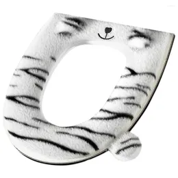 Toilet Seat Covers Bathroom Mat Thickened Pad Lid Cushion Universal Cover Domestic Warmer Reusable Supplies