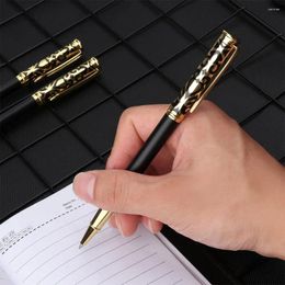 0.5mm Gifts Luxury Stationery Signature Black Ink Metal Rollerball Pen Ballpoint