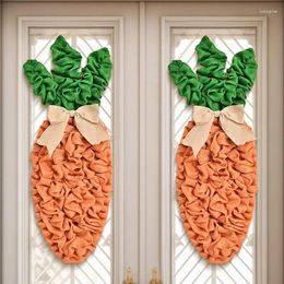 Decorative Flowers 1PCS Carrots Ornament Easter Carrot Pendants For Happy Home Party Decoration Kids Gifts DIY Wreath Supplies