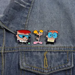 Cute Cartoon Characters Lapel Pin Inspiration Genius Lab Badge Enamel For Hats Backpacks Decoration Jewellery Accessories Gifts