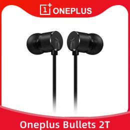 Headphones OnePlus Bullets 2T Earphone TypeC Bullets Earphones InEar Headset With Remote Mic for Oneplus 7 pro 6T 7T For Oneplus Phone