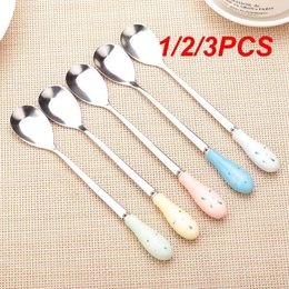 Spoons 1/2/3PCS Mixing Tool No Water Stains After Washing Japanese Stainless Steel Creative Idea Kitchen Honey Stirrer
