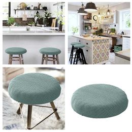 Chair Covers Round Stool Cover Household Dust Swivel Seat Protective Recliner Cushions For Elderly