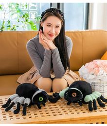 جديد لمحاكاة لعبة Spider Big Spider Doll Props Doll Men and Women Halloween Gift Wholesale Free Free Dhl/UPS