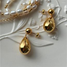 Stud Earrings 925 Silver Plated Water Drop Shape For Women Girl Fashion Jewellery Friend Gift Party Wedding Eh367