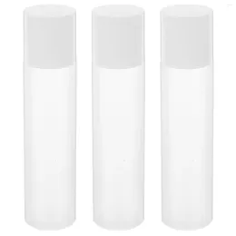 Storage Bottles 3 Pcs Scrub Toner Bottle Moisturiser Cream Travel Lotion Squeeze Containers For Liquids The Pet Refillable Toiletries