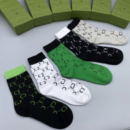 Mens Socks designers classic letter embroidery outdoor casual spring summer couple long stocking average size.