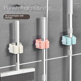 Hooks Punch-Free Seamless Mop Rack: The Ultimate Bathroom Wall Hang Solution