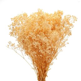 Decorative Flowers Dried Baby's Breath Natural Gypsophila Wedding Party Home Decoration Floral Arrangement Table