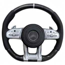 Real carbon Fibre steering wheel suitable for Mercedes Benz AMG W204 W205 W211 AMG custom car steering wheel