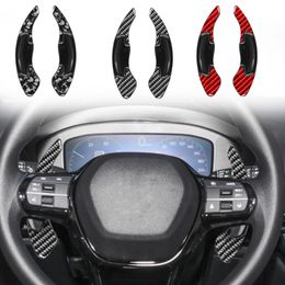 Car Carbon Fibre Steering Wheel Paddle Shifter for Honda Civic Breeze Spirior Avancier Odyssey Envix Crider CRV Accord URV 2014-2023