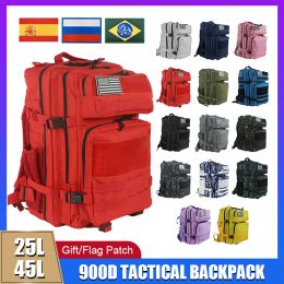 Bags Military Tactical Backpack 25L 45L Women Man Camping Rucksacks Tactical Hunting Nylon Bags Sport Trekking Large Capacity Pack