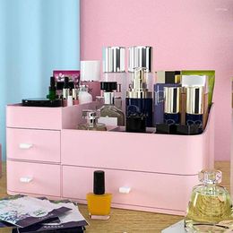 Storage Boxes Cosmetic Box Makeup Drawer Organizer Jewelry Nail Polish Container Desktop Sundries Supplies