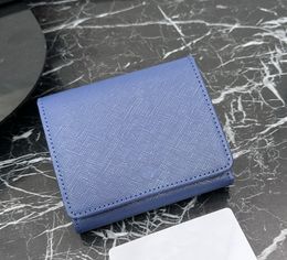 high quality Famous designer brand new short Cross grain leather women wallet purse card holder coin pocket black blue red, hot pink LM208