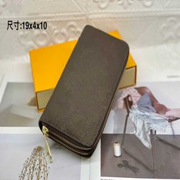Designer bag 2024 Handbags Fashionable Classic Wallet Long Double Zipper Wallet