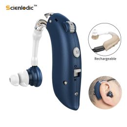 Supply Ear Care Supply Ear Aid Rechargeable Hearing Aid BTE Hearing Aids Ear Listening Device Adjustable Tone Hearing Amplifier Hear Aid