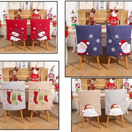 Chair Covers 2PC Christmas Decorative Set Stool Doll Cover European And American Home Furnishings