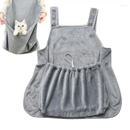 Cat Carriers Sling Carrier Backpack Anti-scratch Soft Pet Bird Breathable Front Apron Portable Sleeping Bag For Travel